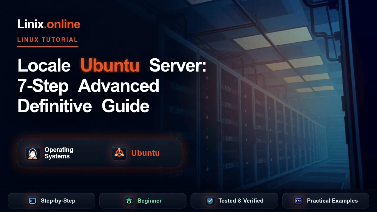 Locale Ubuntu Server tutorial