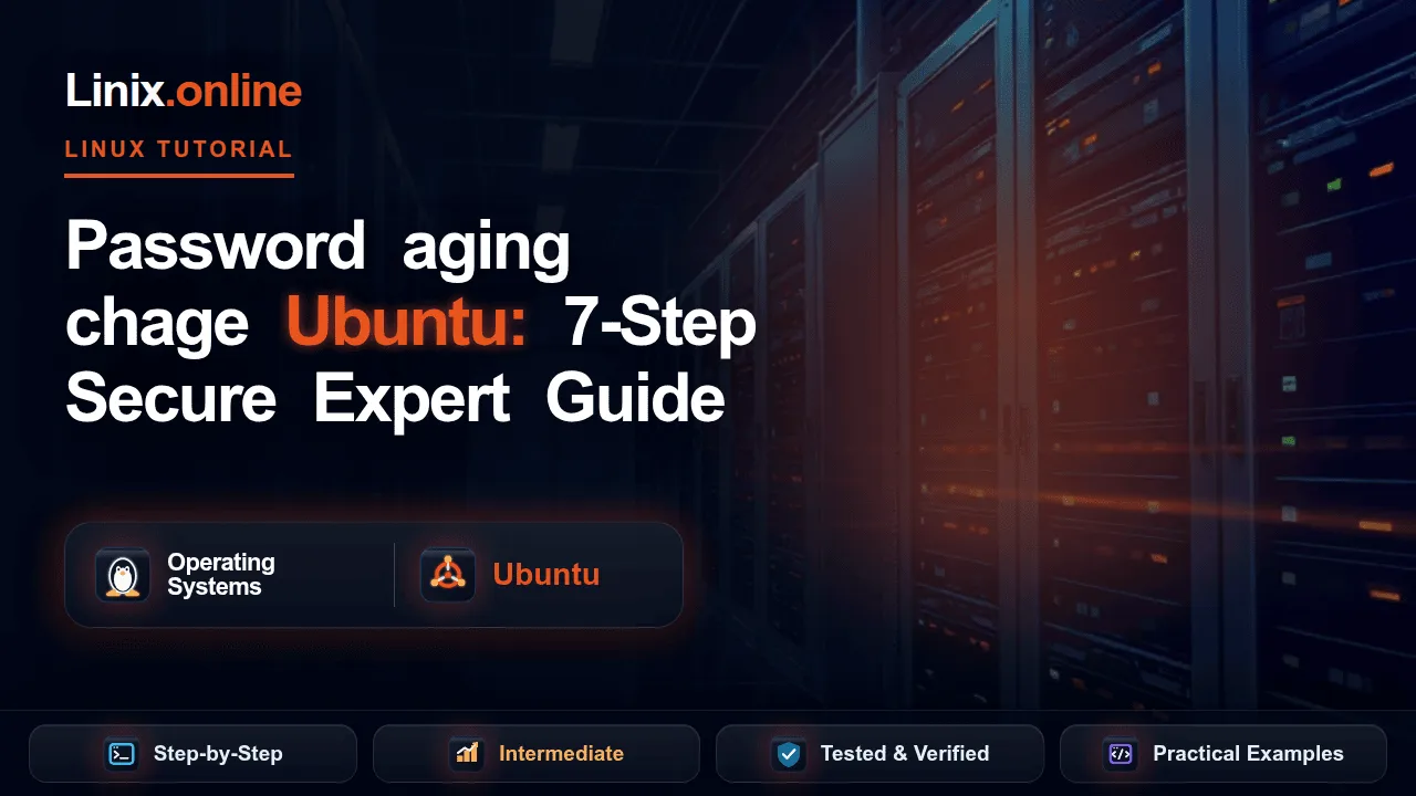Password aging chage Ubuntu tutorial