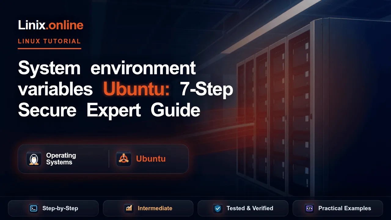 System environment variables Ubuntu tutorial