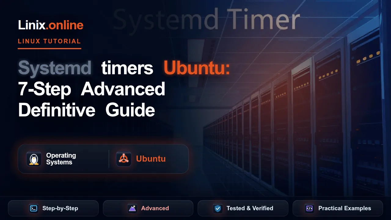 Systemd timers Ubuntu tutorial